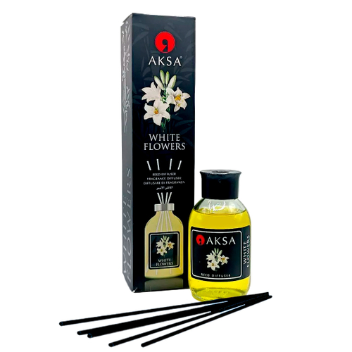 Диффузор ароматический Aksa White Flower Белые цветы 100 мл