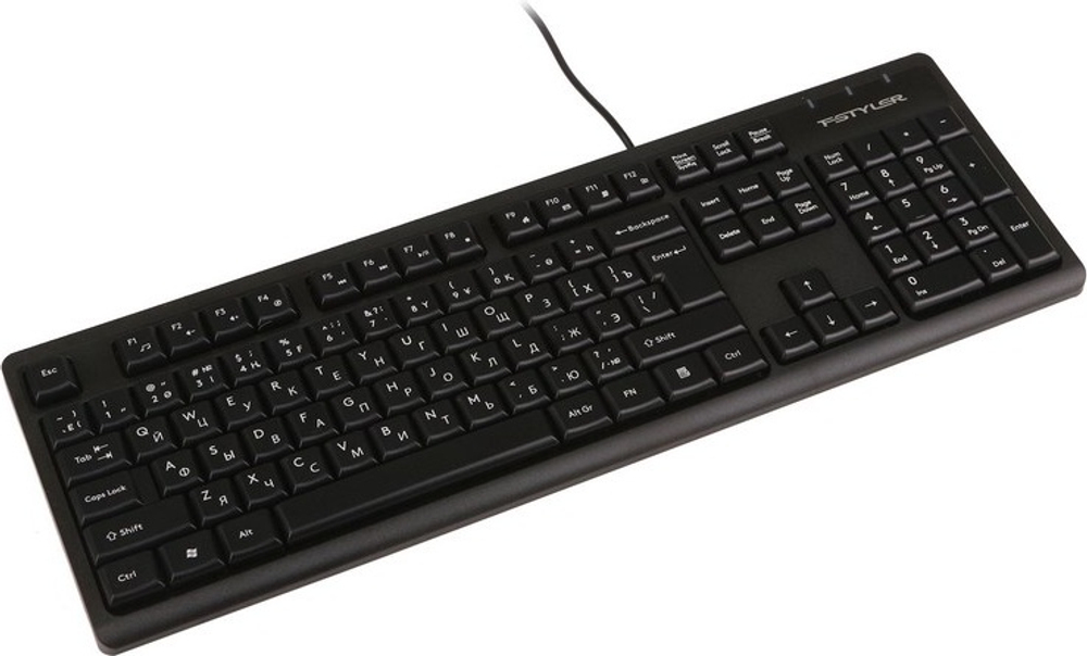 Клавиатура A4Tech Fstyler FK12 черный