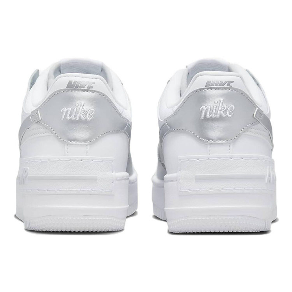 Кроссовки Nike Air Force 1 Shadow Metallic Silver