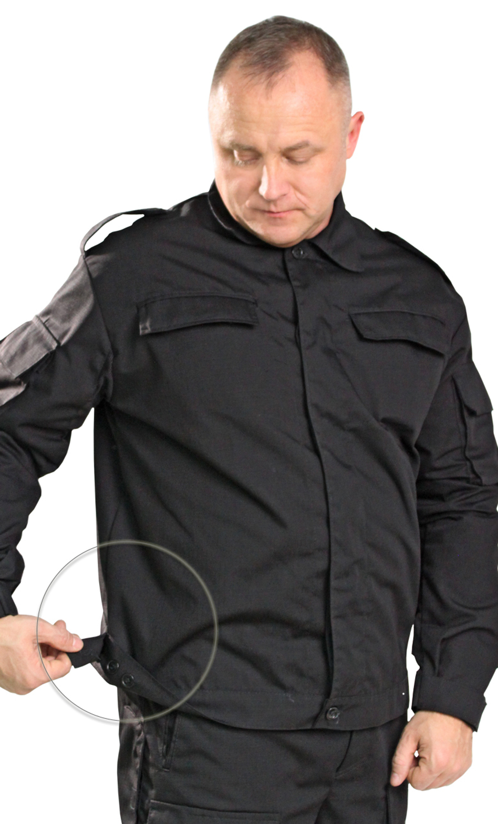 Костюм Спецназ Рип-стоп черный