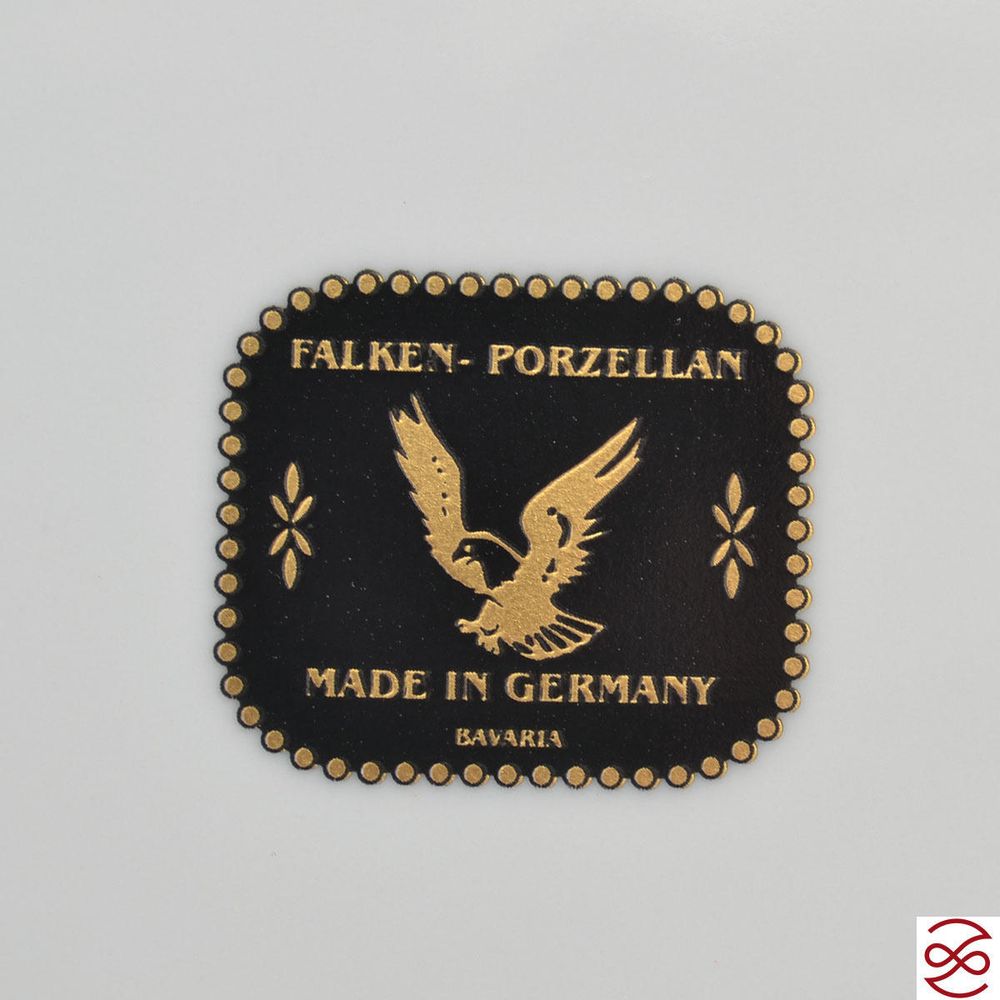 Блюдо Falkenporzellan Constanza Tosca Blueshade Gold 32 см