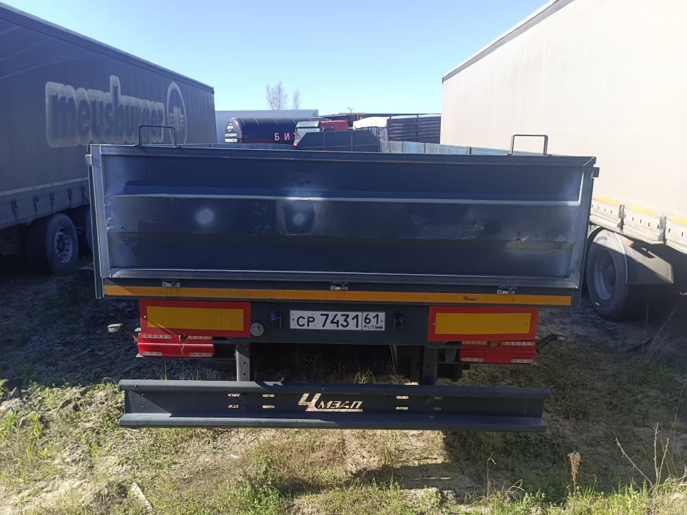 ЧМЗАП 9906* Полуприцеп тяжеловоз 3 оси 99064H-04 (Не раздвижной)