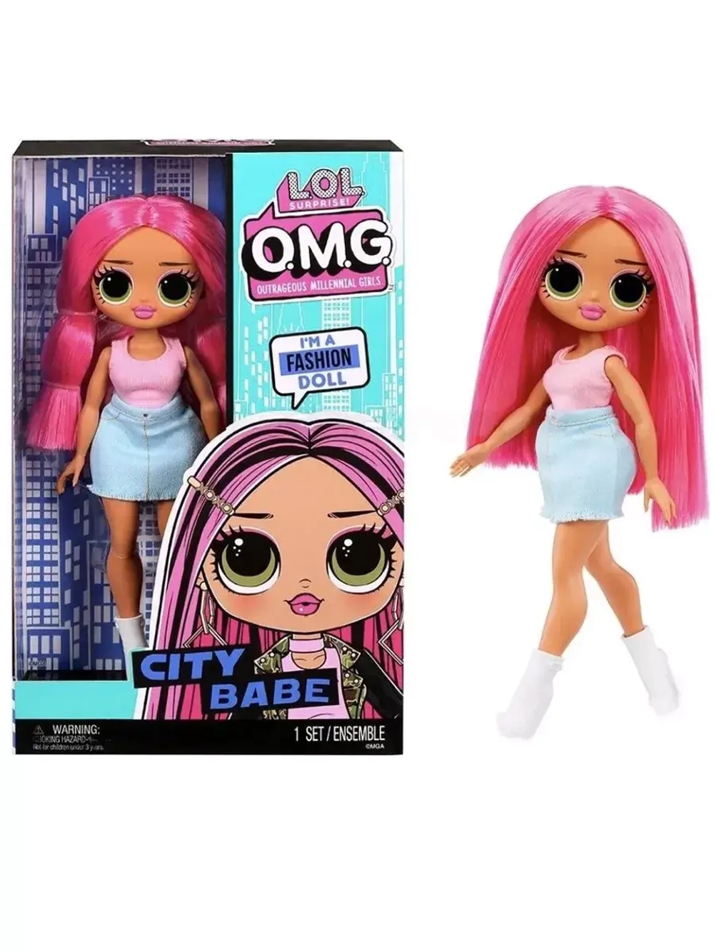 Кукла Лол Омг City Babe серия Opp Omg