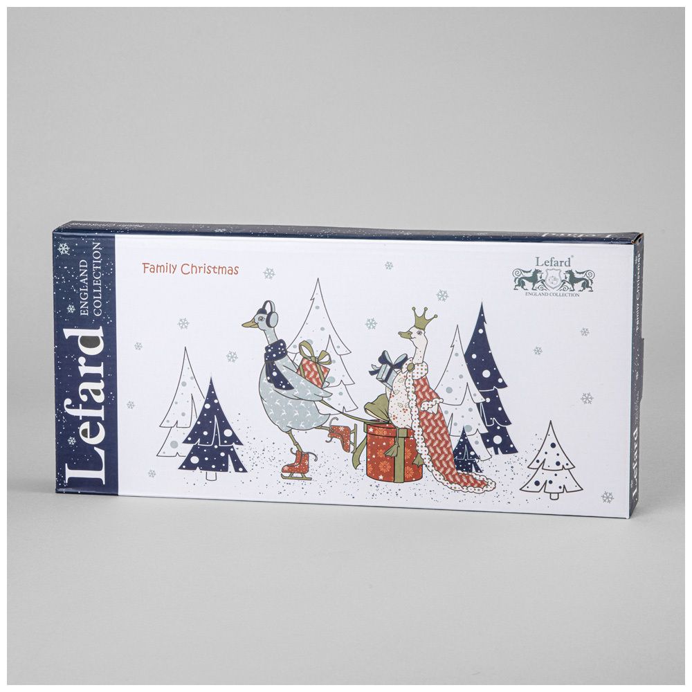 БЛЮДО ОВАЛЬНОЕ LEFARD "FAMILY CHRISTMAS" 25,5 СМ (КОР=24ШТ.)