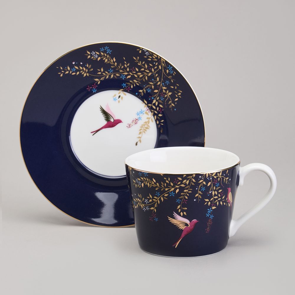 ЧАЙНЫЙ НАБОР LEFARD "GOLDEN BIRDS" НА 2 ПЕР. 4 ПР. 220 МЛ (КОР=12НАБ.)