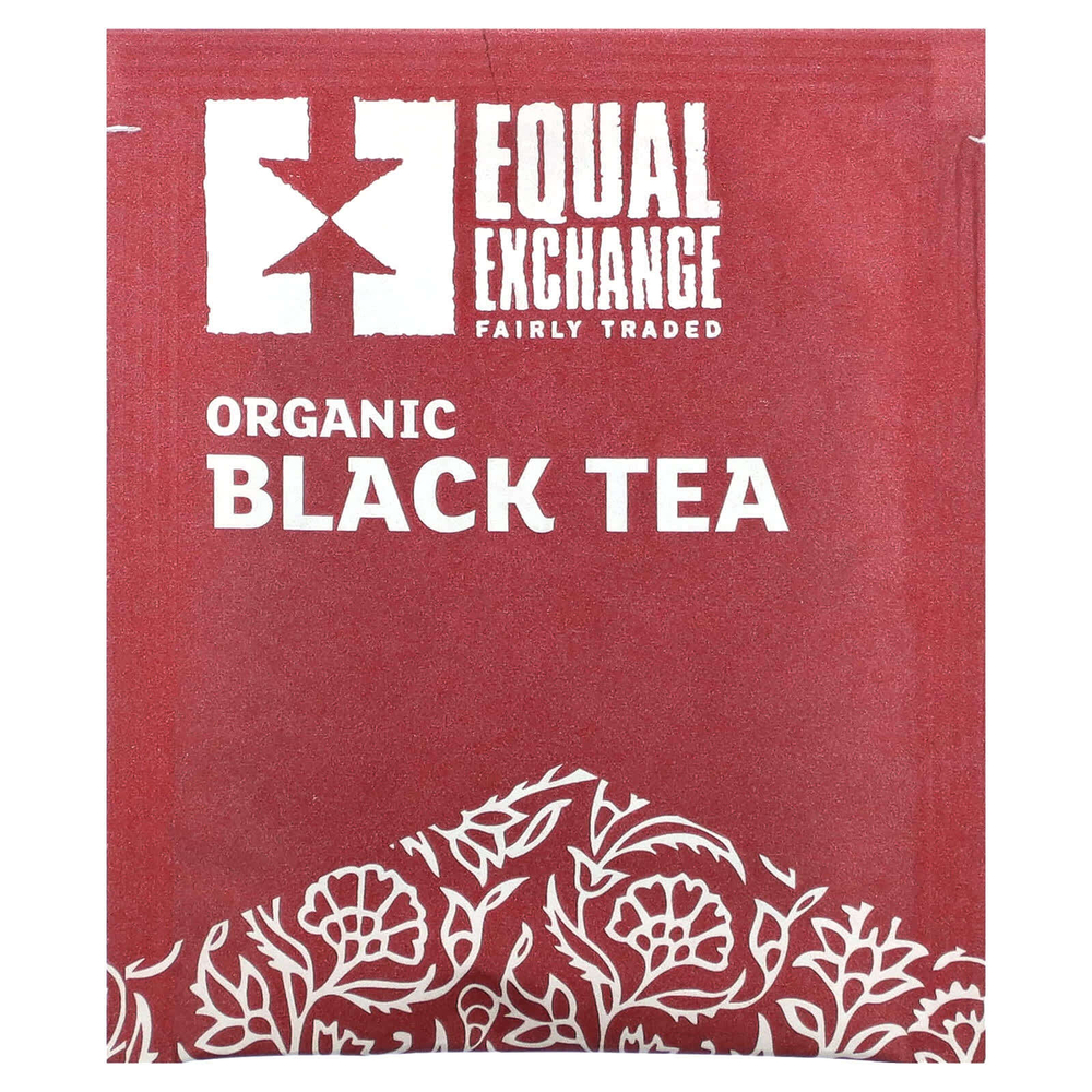 Equal Exchange, Органический черный чай, 20 чайных пакетиков, 40 г (1,41 унции)
