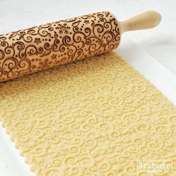 Скалка с узором Метелица