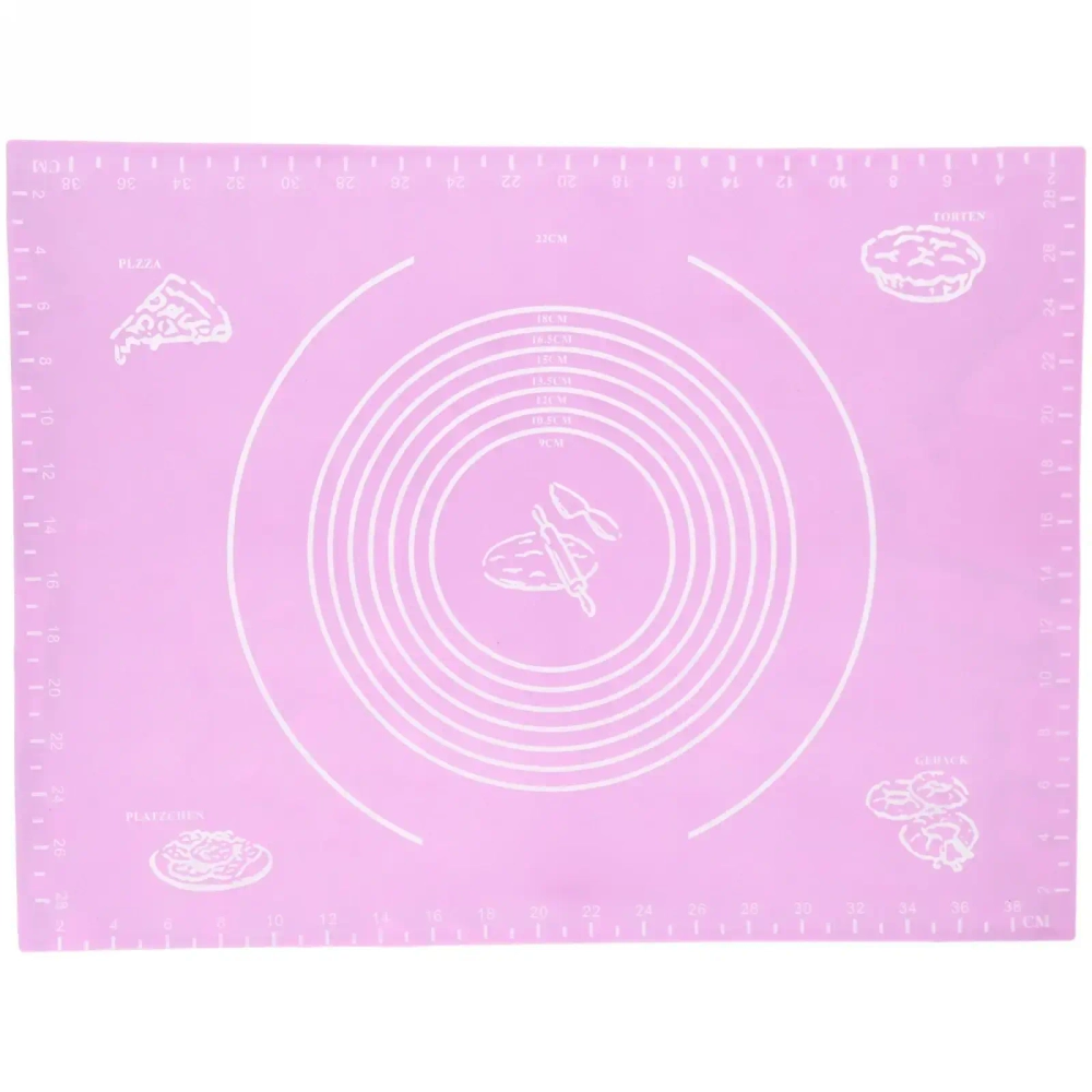 Коврик силиконовый для раскатки теста 38*28 см