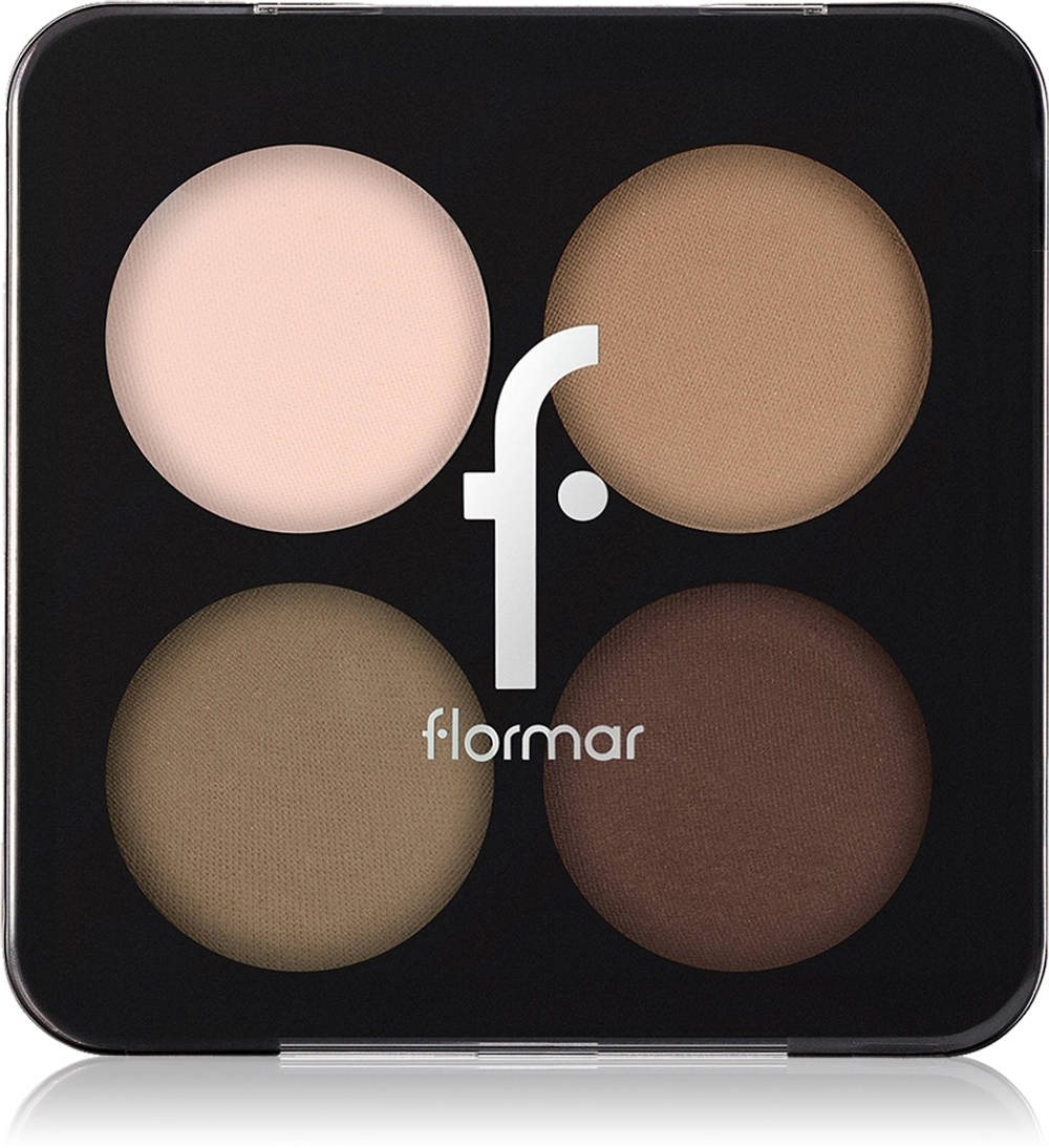 flormar Color Eyeshadow Palette - палитра теней для век, 6 g