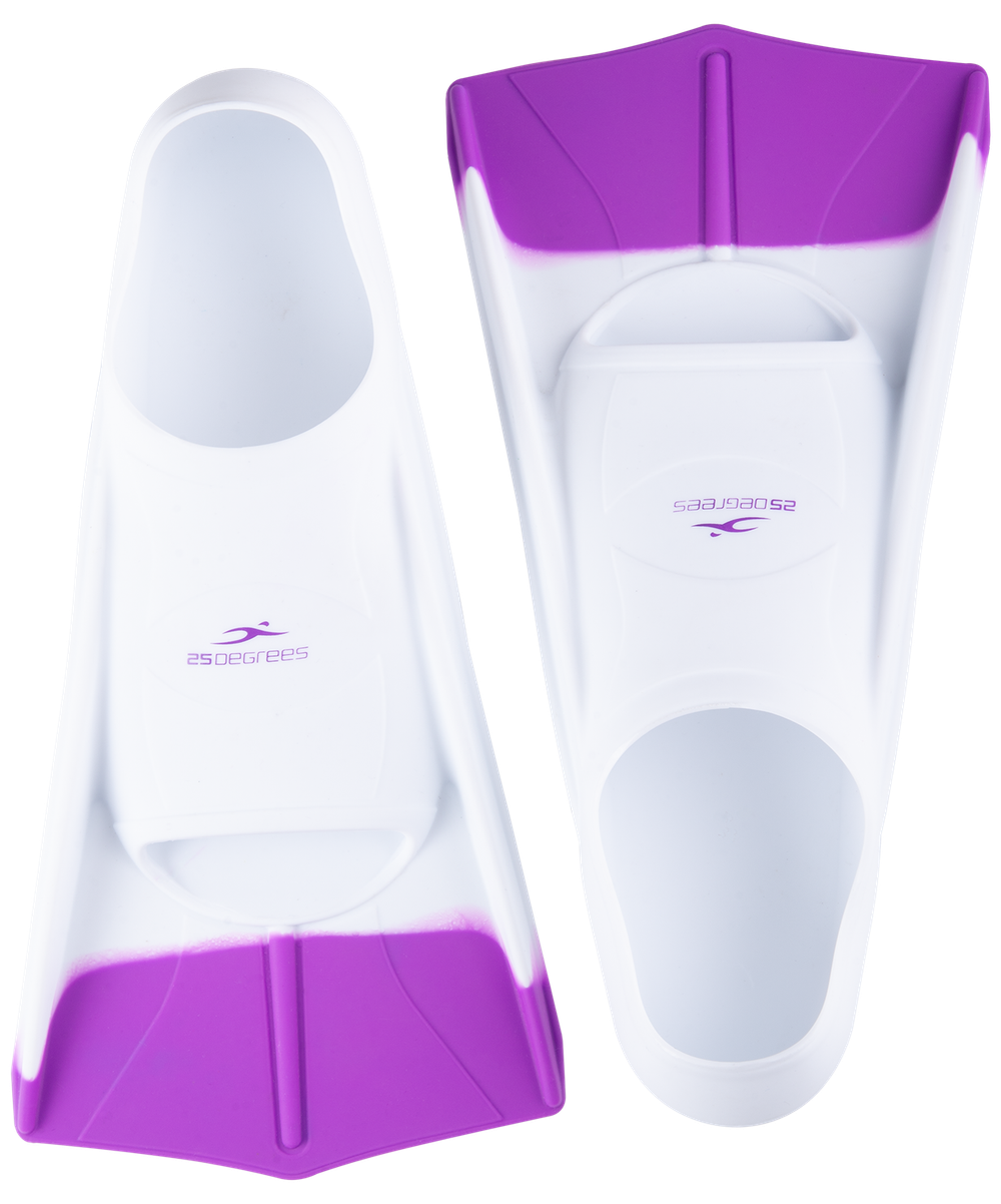 Ласты тренировочные Pooljet White/Purple, L