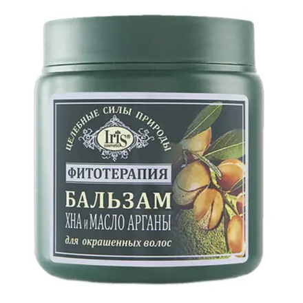 Бальзам IRIS Фитотерапия Хна и Масло Арганы 500 мл