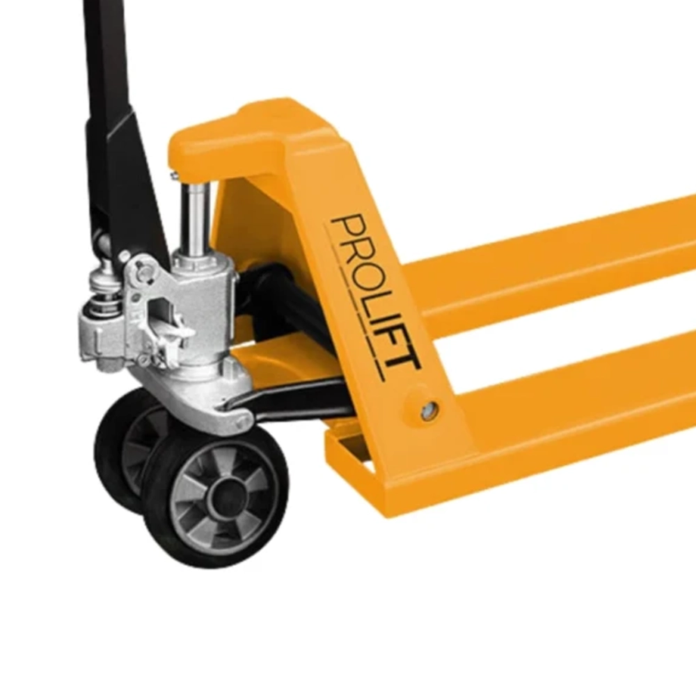PROLIFT AC35 гидравлическая тележка (рохля) 1150x550мм, полиуретановые колеса AC35-1150x550-P/P-Y