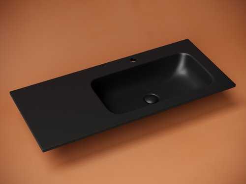 Раковина Ceramica Nova Grace 100 см CN7015MB матовый черный
