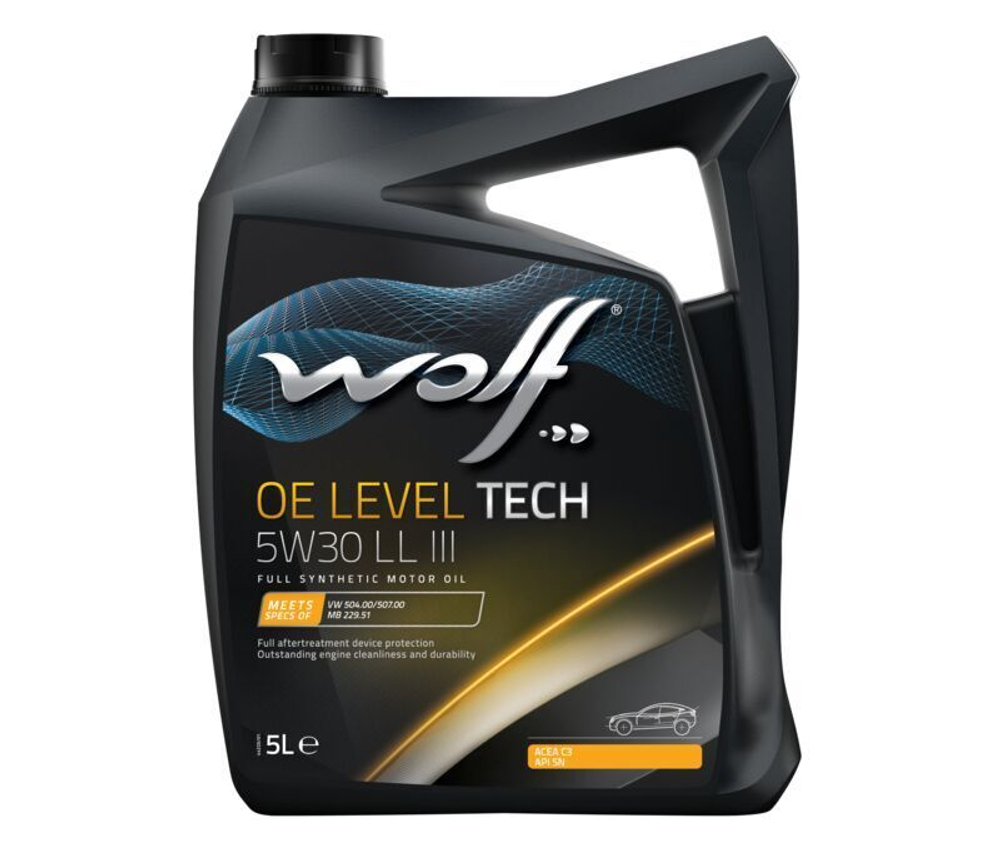 Масло моторное Wolf OE LEVEL TECH 5W30 LL III 5л