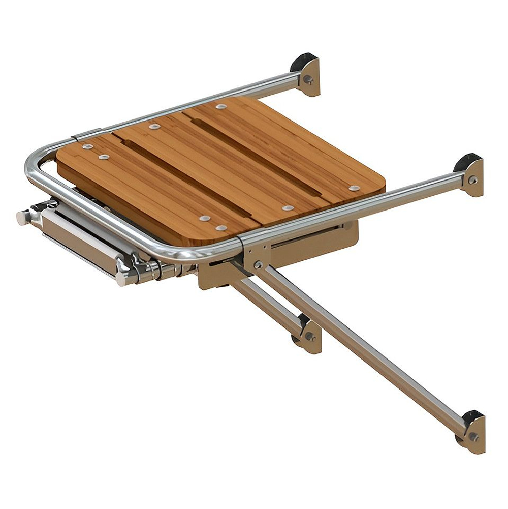 Платформа кормовая с трапом 2 ступени белые (10269475)