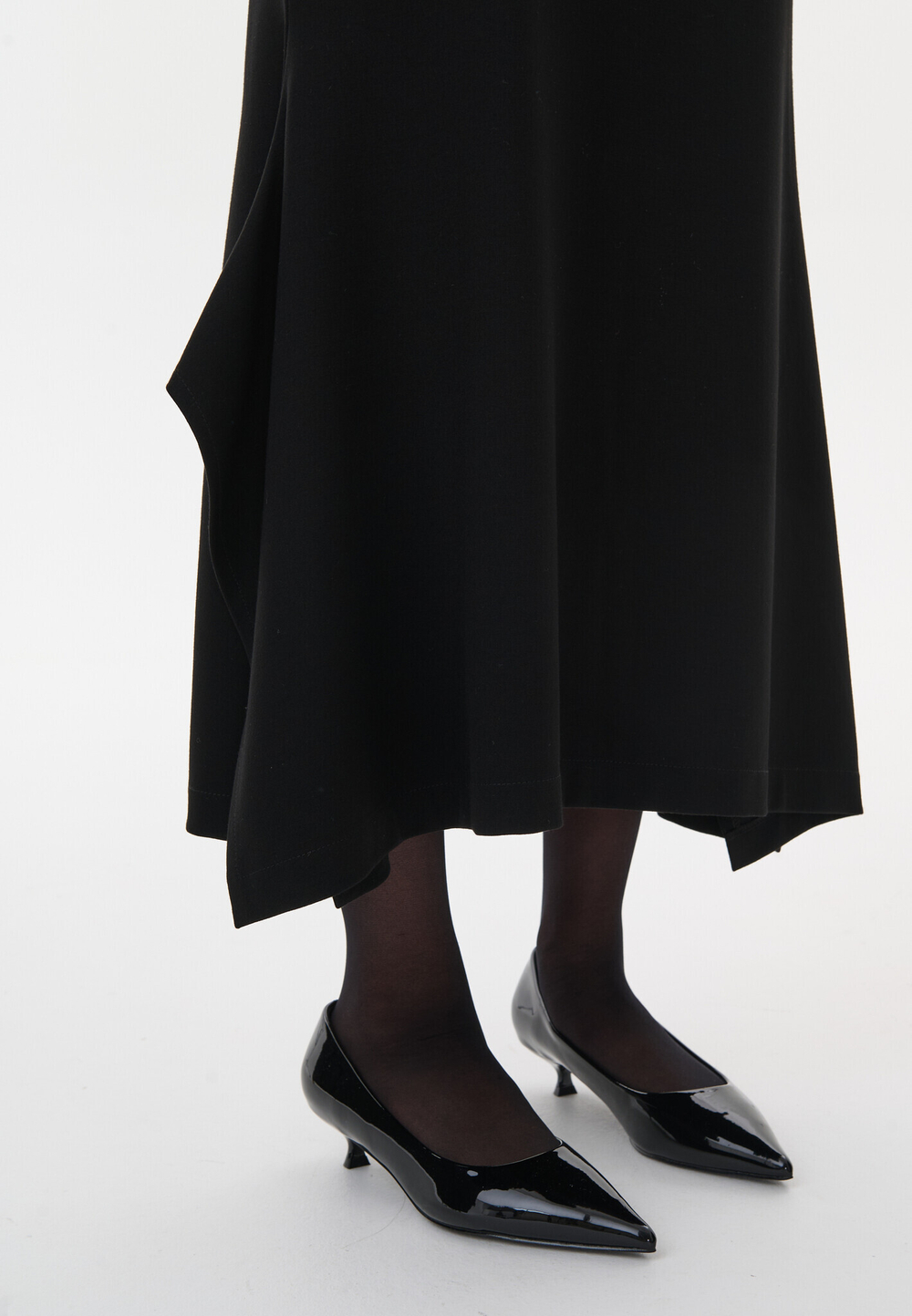 Юбка с разрезами