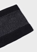 шапка с шарфом