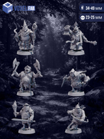 Шреки Зеленый отряд миниатюры для настольных игр РНИ, ДнД