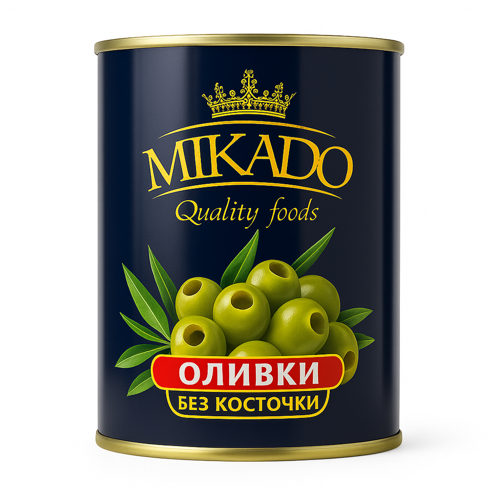Оливки без косточек Mikado 300 гр