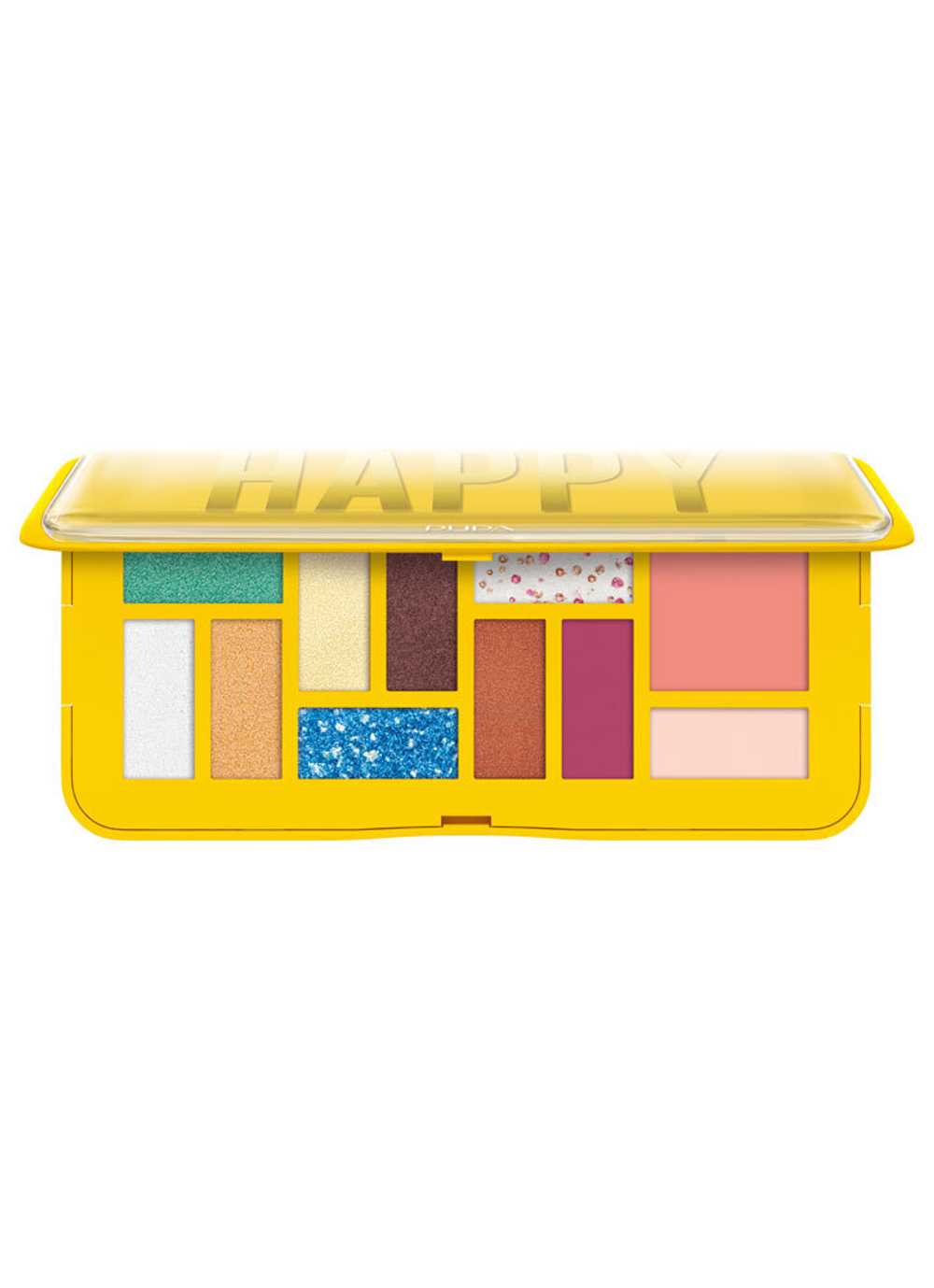 Pupa Палетка для макияжа Make-up Pallete M, тон №005, Happy, 12 гр