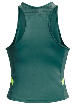 Женский топ теннисный Under Armour Armour Mesh Tank - Бирюзовый