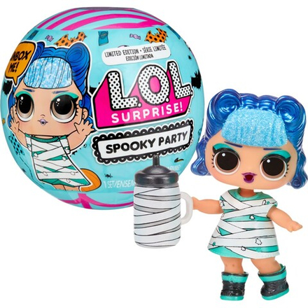 L.O.L. SURPRISE - Кукла LOL Glitter Ghost в шаре Halloween Spooky Party 593010