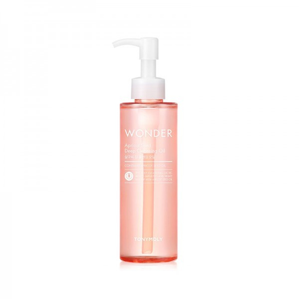 Tony Moly Wonder Apricot Seed Deep Cleansing Oil гидрофильное масло с экстрактом абрикосовых косточек