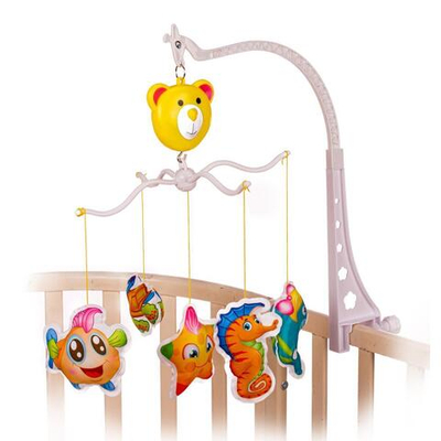 Карусель музыкальная для новорожденных коробка 668-5