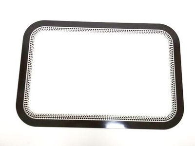 Стекло 4мм овальное с обработкой (Стекло смотровое МПК)старого образца