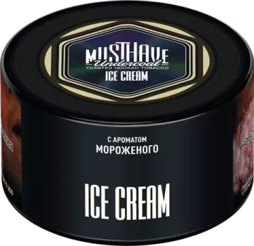 Табак для кальяна Must Have Undercoal 25г Ice Cream (Мороженое)
