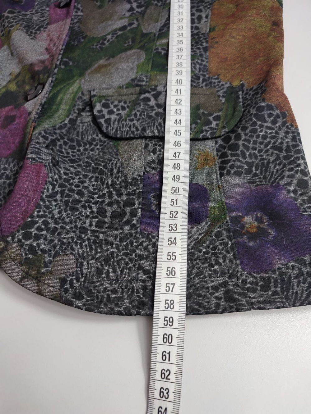 Пиджак Isa Beffe с принтом 44 размер