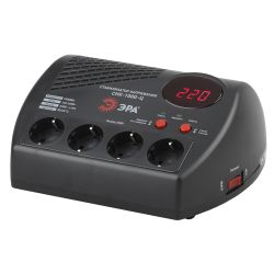 СНК-1000-Ц ЭРА Стабилизатор напр. компакт, ц.д., 160-260В/220В, 1000ВА | Компактные