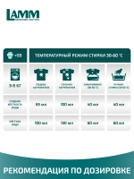 Средство для стирки жидкое гель Lamm Universal 1,95л