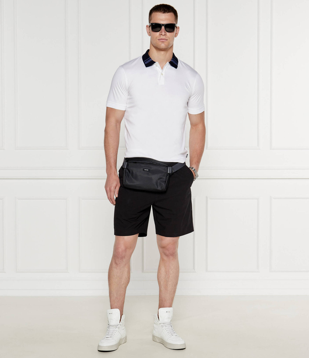 Поло H-Phillipson BOSS BLACK - белый(50521127)