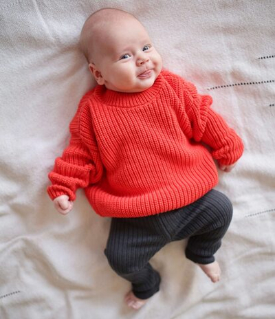 Джемпер oversize Classic (красный)