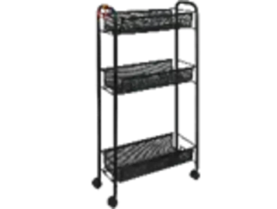 Этажерка 3х- секционная «Ладья 1» цвет графит, 44*17*75,5см