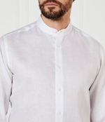 Льняная рубашка Karl Lagerfeld - белый(605035 552667)