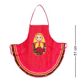 ТК-244 Фартук «Матрешка» детский (красный)