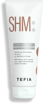 Шампунь для сухой или чувствительной кожи головы Soothing Shampoo for Dry or Sensitive Scalp Tefia MY Mytreat, 250 мл