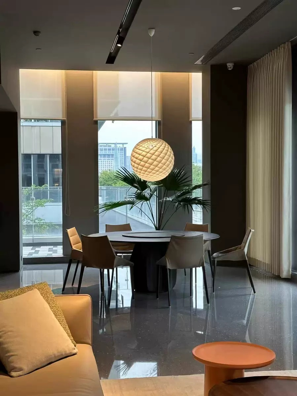 Pendant design lamp Patera by Louis Poulsen