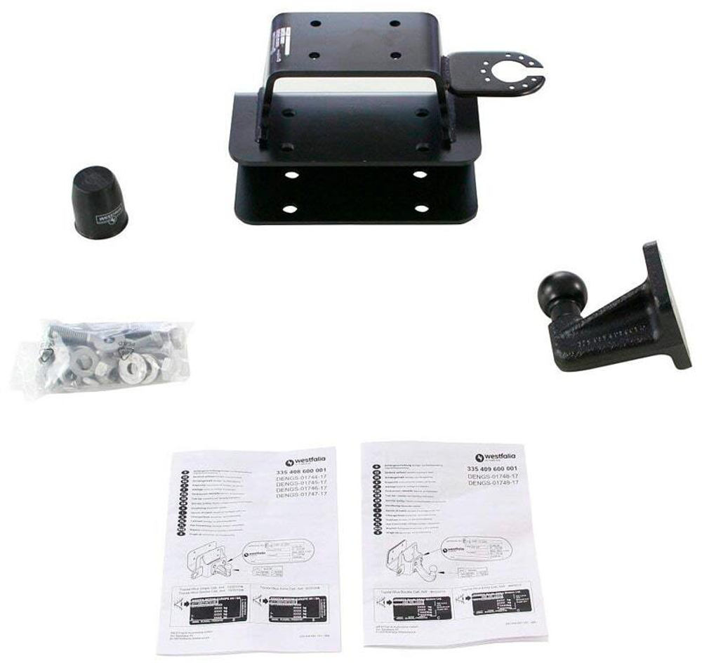 Фаркоп WESTFALIA 335408900113 для Toyota Hilux 10-16(паспорт и сертификат в комплекте)(без электрики)