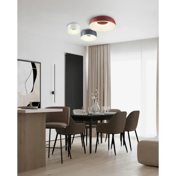 7690/26L AVRA LED SN 043 Светильник металл/акрил/белый LED 26Вт 4000K D260 IP20 CONFY