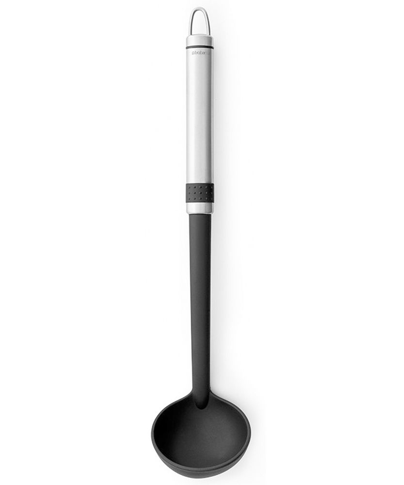 Brabantia Половник малый, Matt Steel and Black Non Stick