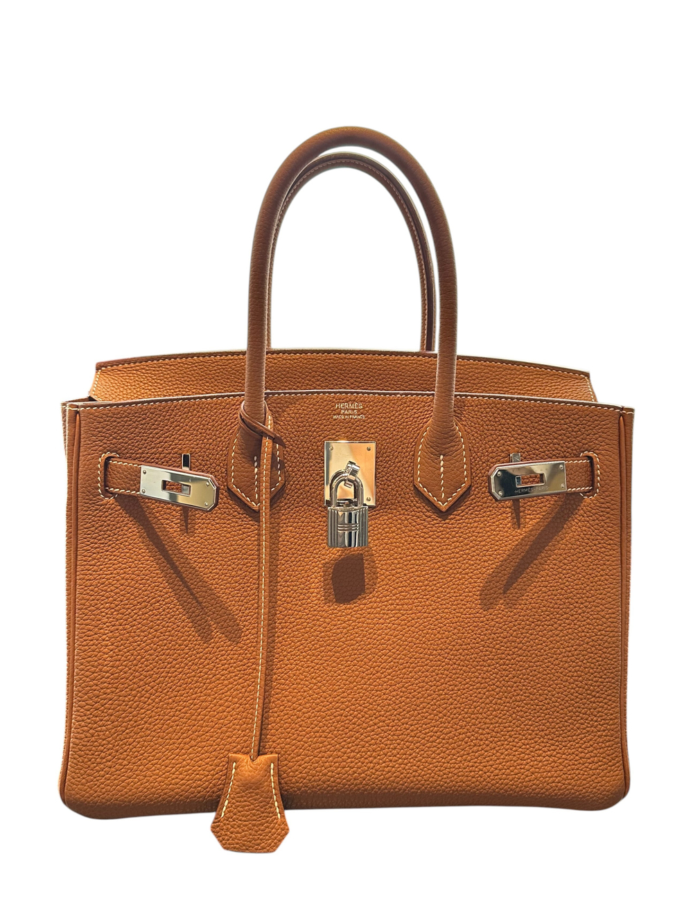 Сумка Hermes Birkin 30 Gold Togo