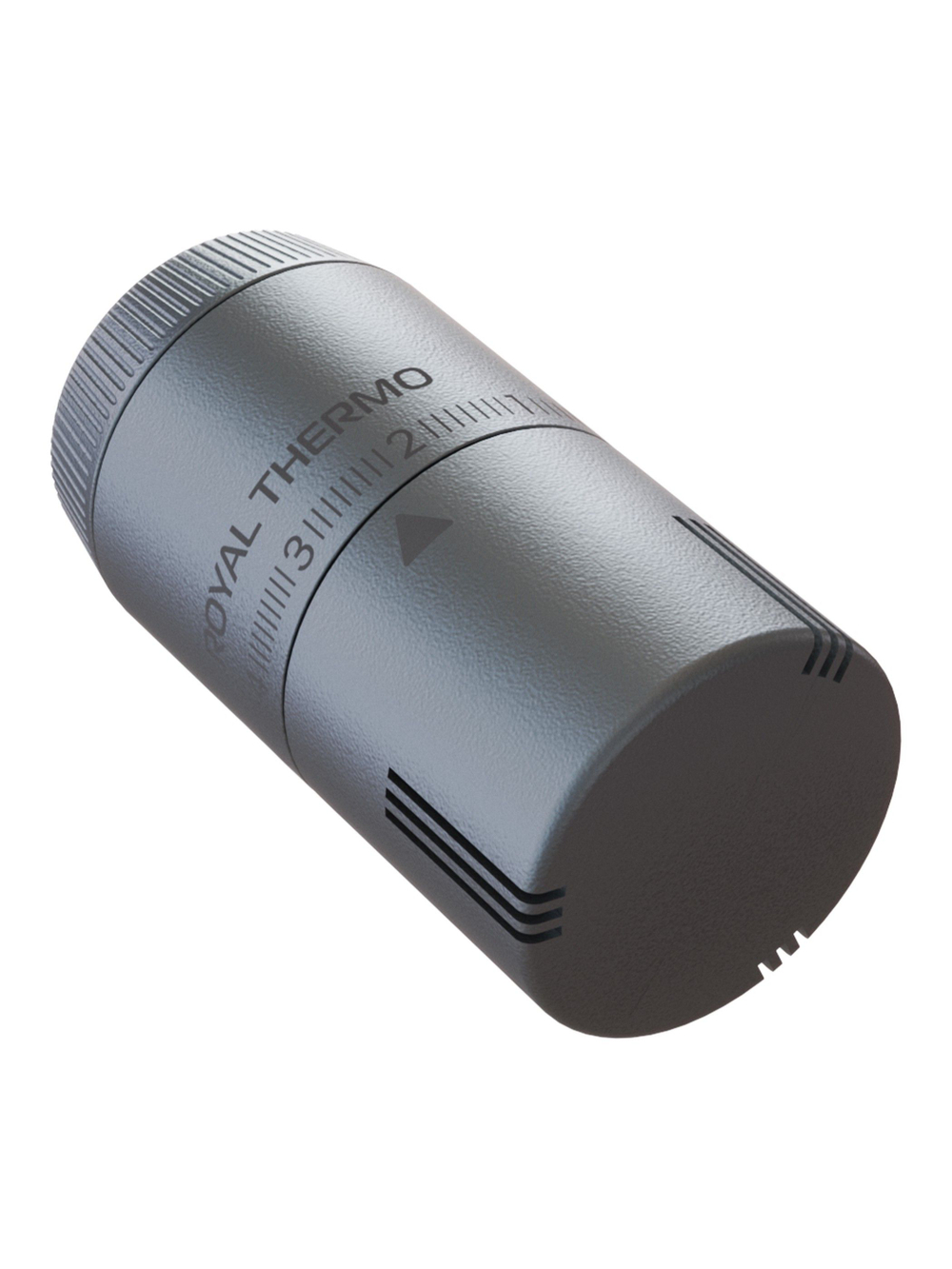 Термоголовка жидкостная Royal THERMO Design М30х1,5 серебро (RATHDN13015SS)