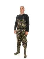 Забродники Вейдерсы Waterskin Camo pvc w/felt boot