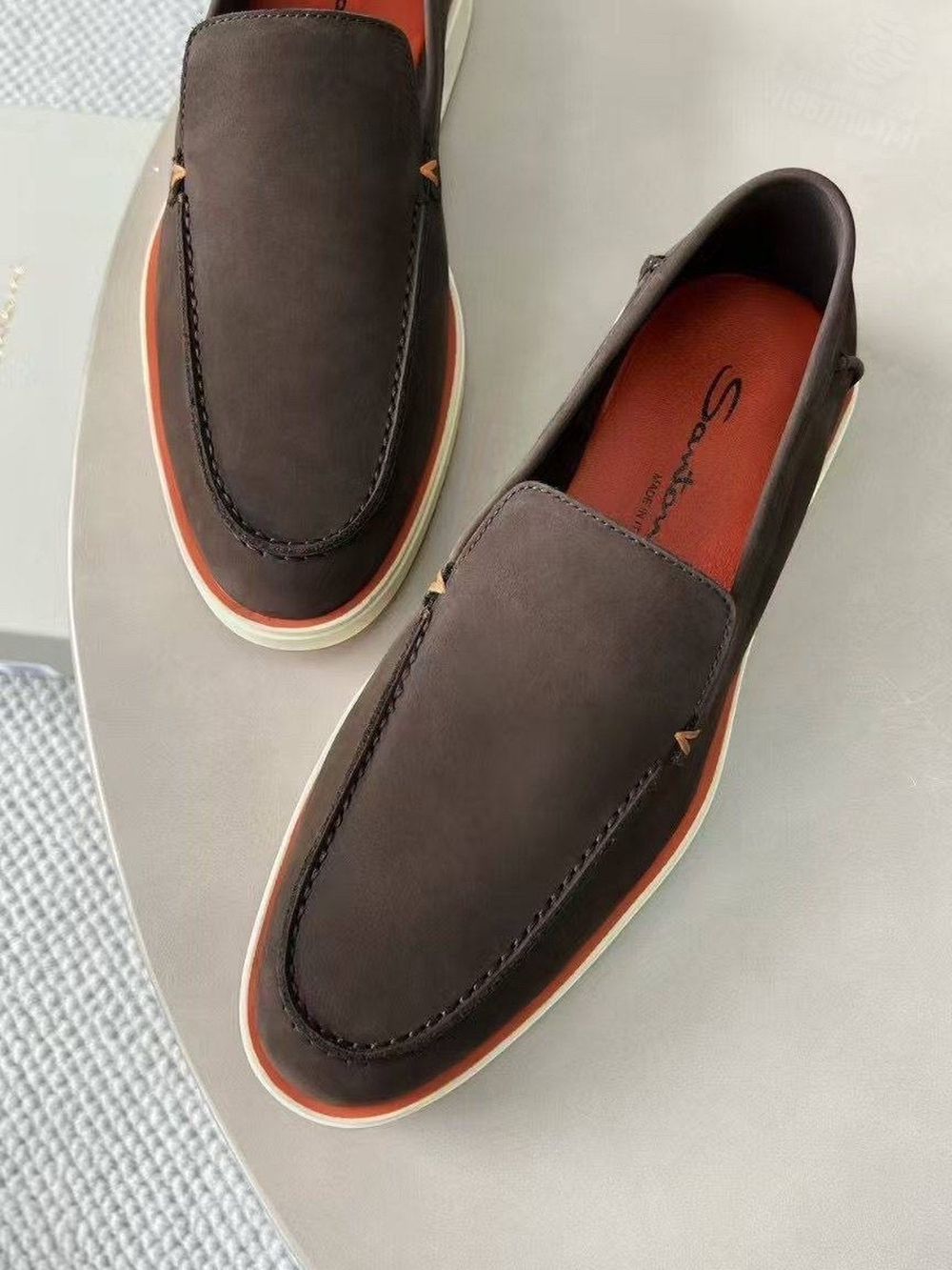 Лоферы Santoni