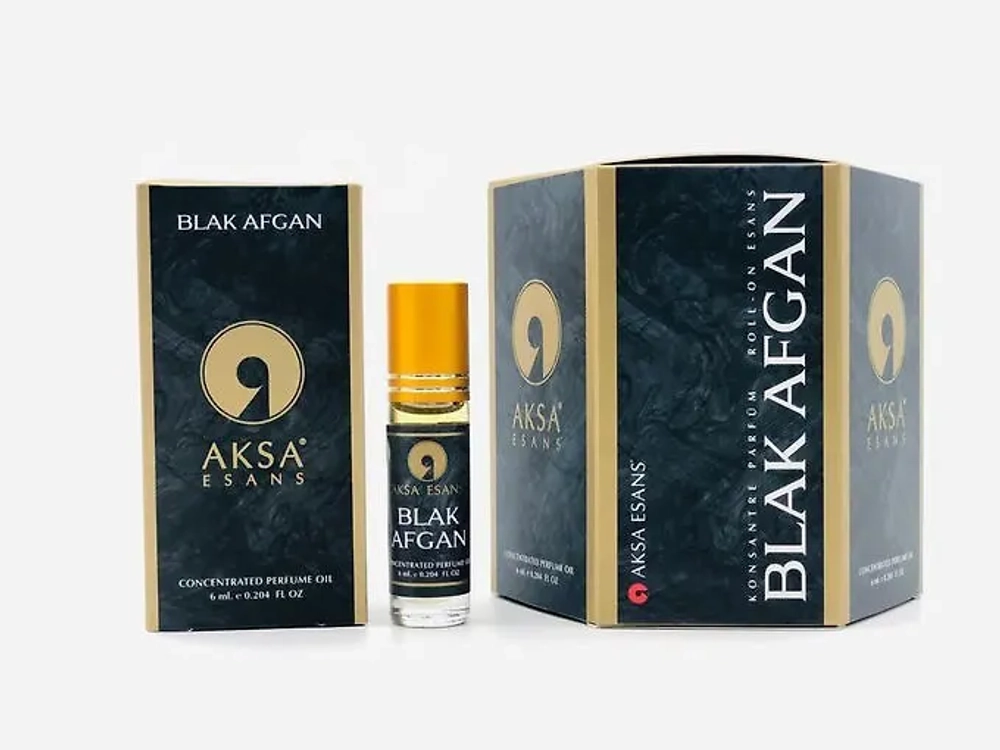 Арабские Масляные Духи Роллер 6 мл REHAB AKSA  BLAK   AFGAN