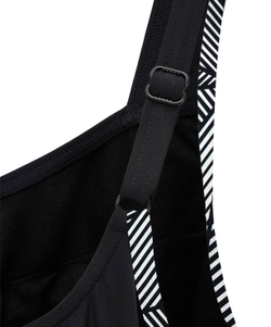 Купальник для плавания Line Black, нейлон