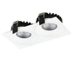 Светильник встраиваемый CRATER,  10W,  896Lm,  3000K,  D82хH40мм,  IP44,  белый